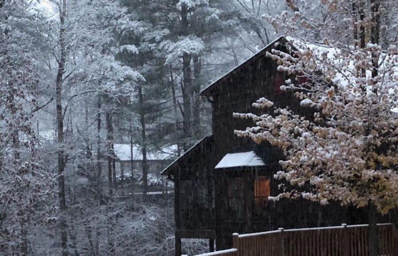 Laughing Bear Cabin Vila Ellijay Exterior foto